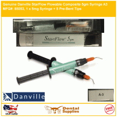 Genuine Danville StarFlow Flowable Composite 5gm Syringe A3.5 MFG#: 85054