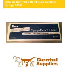 Genuine Kerr Temp Bond Clear Automix Syringe 33351