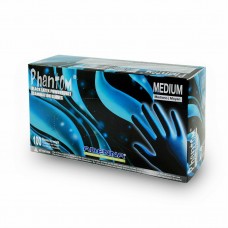 1box. Adenna Phantom Latex PF exam gloves. Sz: SMALL, Black. TATTOO SALON