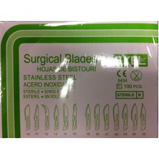 10 Exel disposable Sterile Stainless Steel Surgical Scalpels Blades sz #12