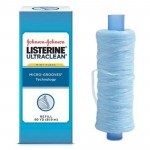 4 x Johnson & Johnson Listerine Ultraclean Shred - Resistant Floss refill 90 yrd