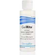 Hand Sanitizer GelRite 4 oz. Ethyl Alcohol Gel Bottle